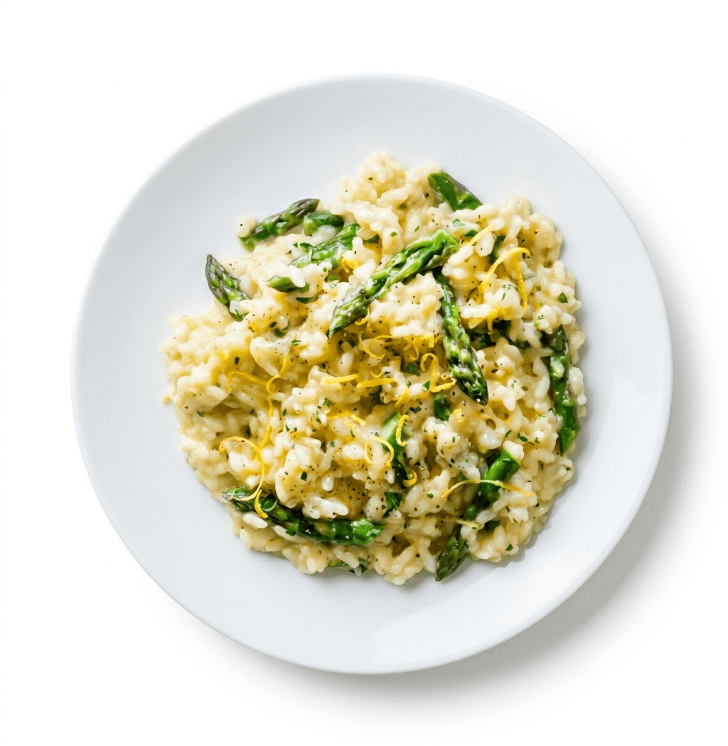 Lemon Asparagus Risotto